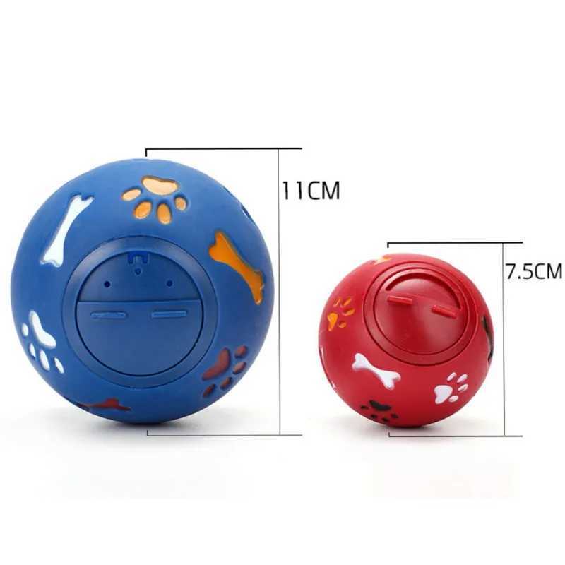 Dog toy balls pet food processing feeders chewing and leaking food balls food dispensers for cats to play with training balls pet supplies X241213