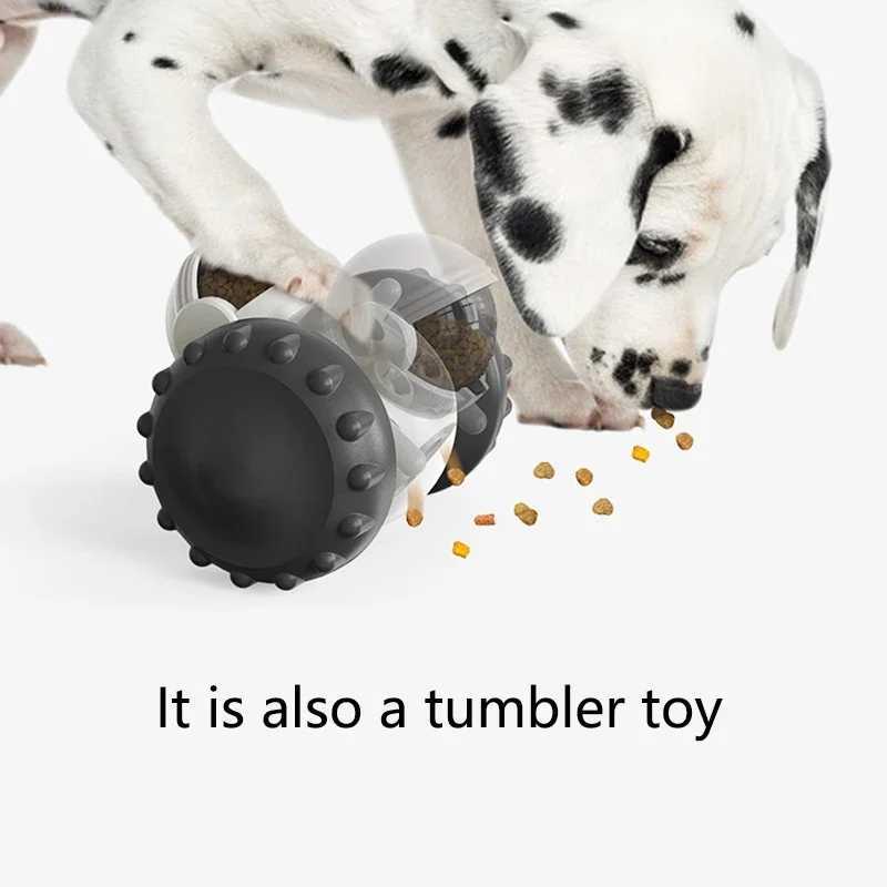 Dog Puzzle Toys Pet Food Interactive Tumbler Slow Feeder Funny Toy Food Treat Dispenser for Pet Dogs Cats Training Dog Supplies X241213