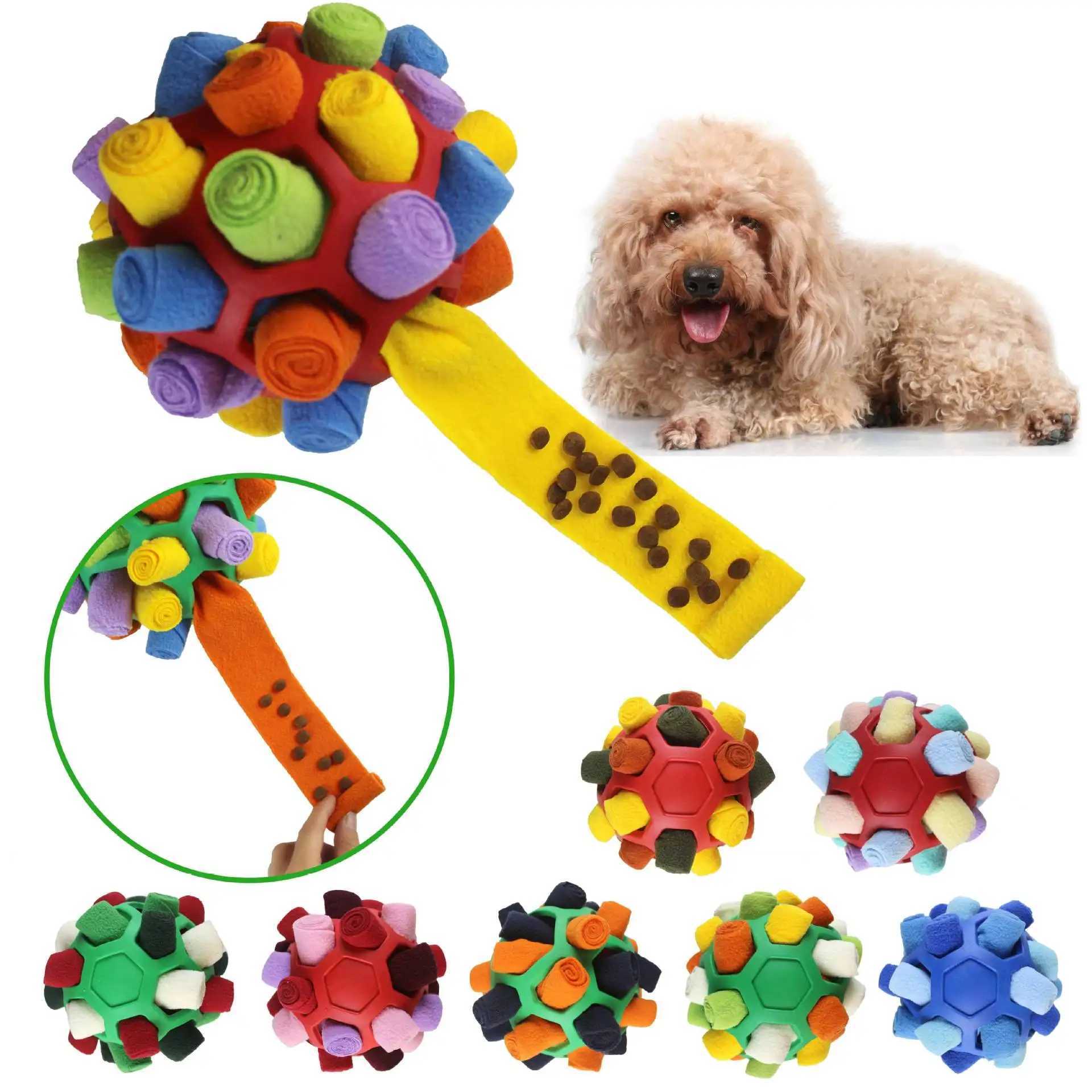 Pet toys olfactory balls frying balls dog bites durable educational multifunctional pet toys X241213