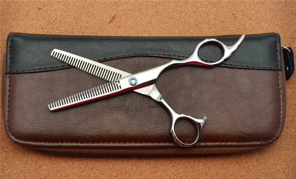 New Arrival 6.0 inch 198# professional hair clipper 440C 62HRC home and salon clipper double tooth thin hair clipper Z241213
