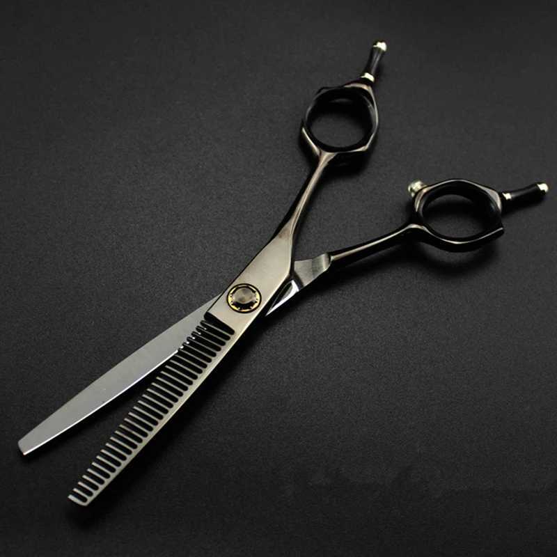 New Arrival Professional Japanese steel 6-inch cut black bearing hair clip barber slim barber barber Z241213