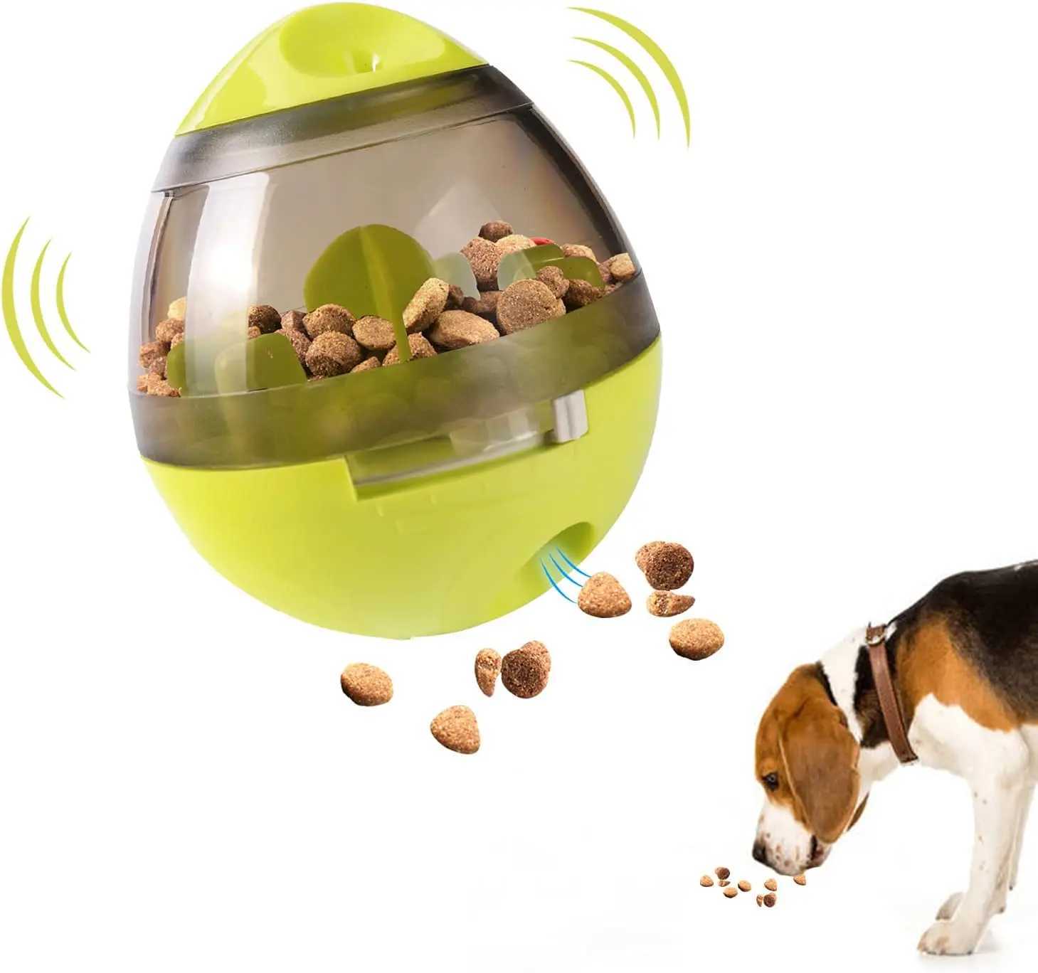 Dog food ball adjustable dog food dispensing toy interactive food puzzle ball pet slow feeding ball X241213