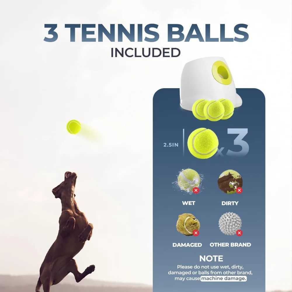 Automatic dog ball launcher interactive dog ball thrower psychological stimulation dog toy dog tennis machine X241213