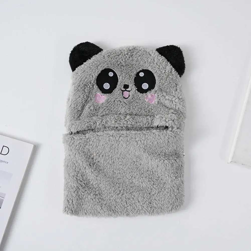 Fashionable Autumn and Winter Cute Childrens Scarf Hat Two Piece Set Double Layer Wool Warm Boys and Girls HatXJ241213