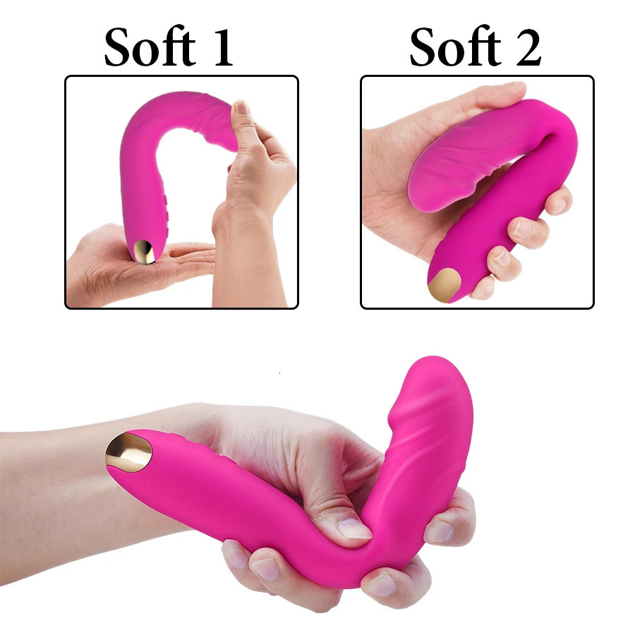 Soft Silicone Dildo Vibrator for Women 10 Vibration Massager G Spot Stimuliaton Sex Toys Female Masturabtion 241213