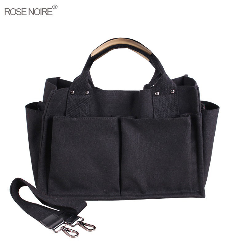 Straight Sail Cloth Casual Handbag, Shoulder Women's Large Capacity Multi Pocket Bag, Crossbody Bag