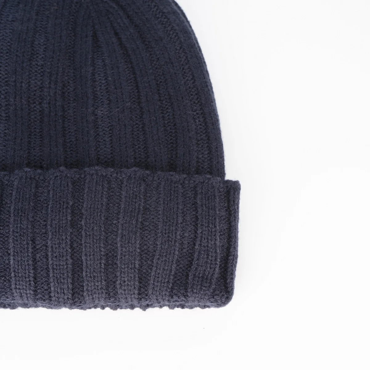 Connectyle Mens Classic Daily Skull Beanie Hat Soft Thick Wool Lining Earmuffs Warm Winter Rib Knitted Skull Watch Hat 241205