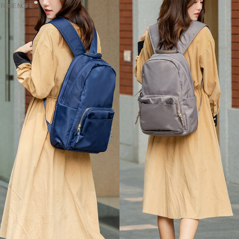 2024 New Oxford Cloth Women's Trendy Fashion Versatile Lightweight Nylon Waterproof Backpack Travel Bag