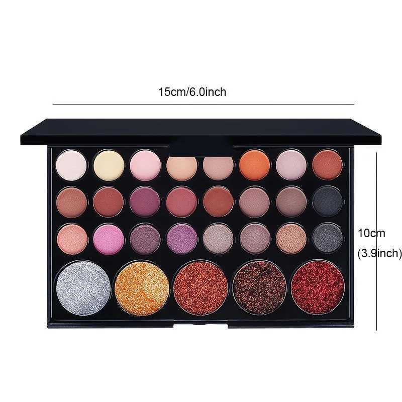 POPFEEL 29 Color Makeup Palette Flash eye shadow Palette durable easy to use W241213
