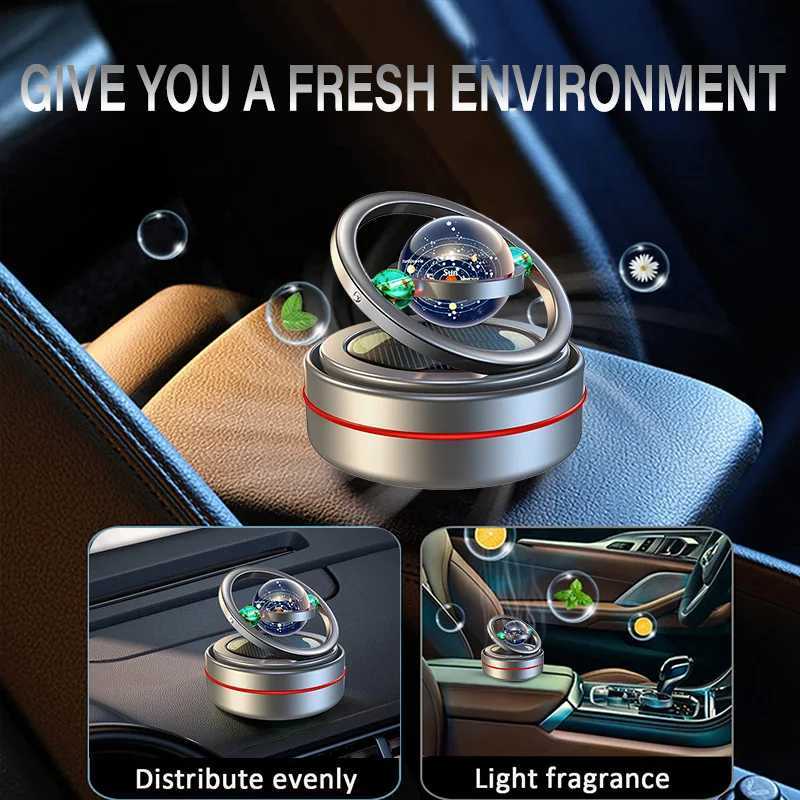 Solar Car Air ener Rotary Aroma diffuser Accessories Interior Durable Original perfume accessories Home car interiorXJ241213