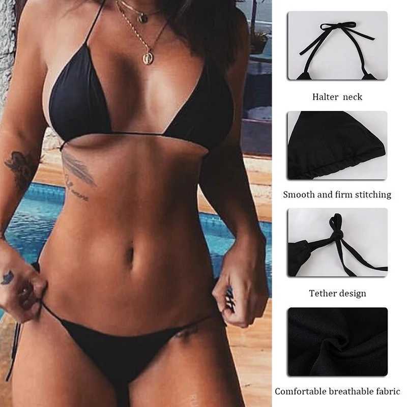 High Cut Micro Bikini Women opard Bandage Push Up Swimsuit Sexy Bathing Suit Padded Thong Swimwear Beach BikiniXJ241212
