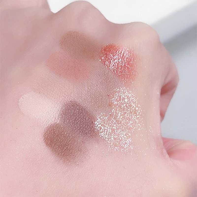 2 Colors Eyeshadow Palette Cement Grey Pink Brown Color Tone Natural Eyeshadow Palette Long Lasting Matte Pearly Korean Makeup W241213