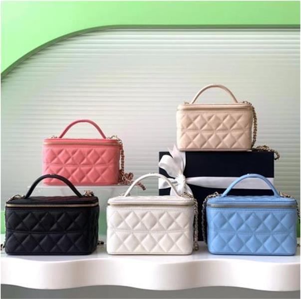 Top Quality 10A Women Coic Designer Grained Genuine Leather Shoulder Golden Hardware Crossbody Bag Zipper Closure