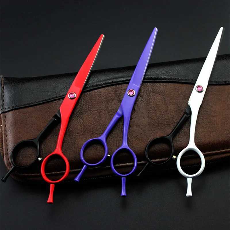 New Arrival professional Japan 440c 5.5 Two-tailed hair cutting scissors haircut thinning barber haircutting scissors Hairdresser scissors Z241213