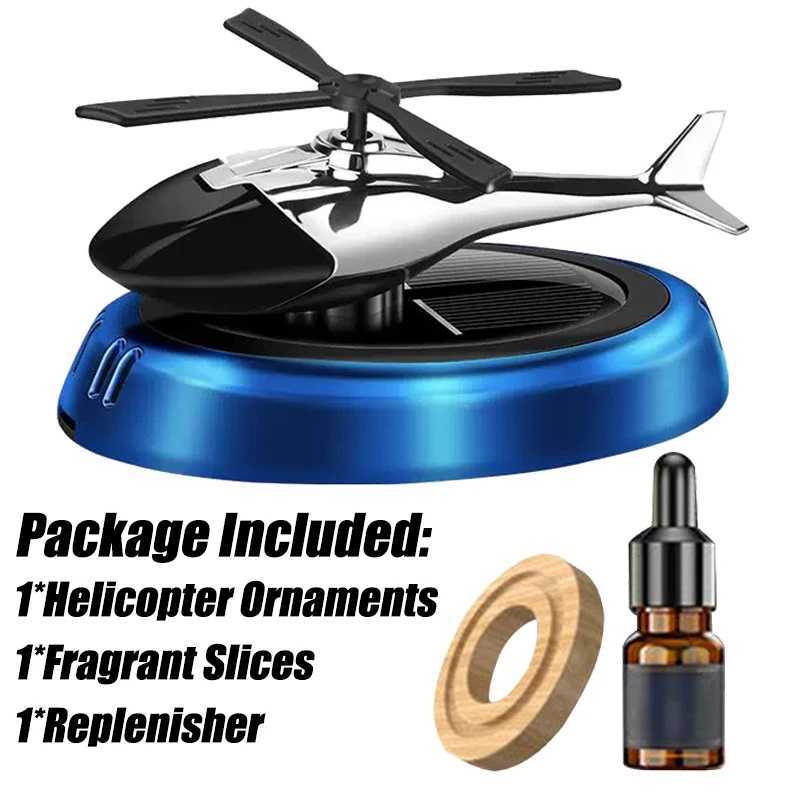 Car Air ener Solar Power Rotating Heliter Car Fragrance Perfume Solar Automobile Aroma Diffuser Auto Office DecorationXJ241213