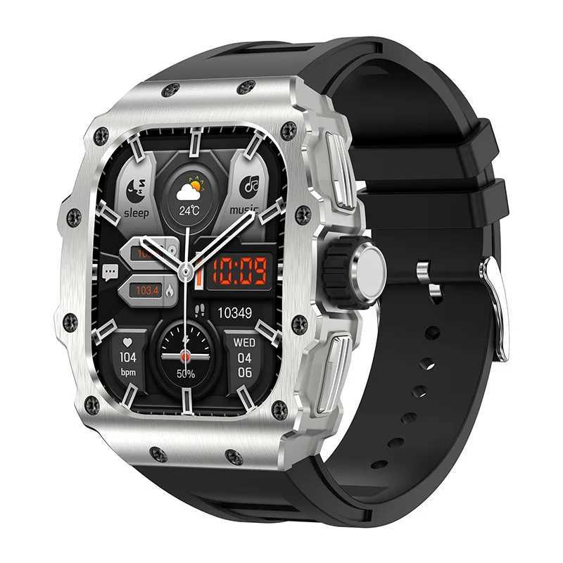 AK65 smartwatch AMOLED large screen mens BT call heart rate health monitoring sports fitness tracker bracelet T241213