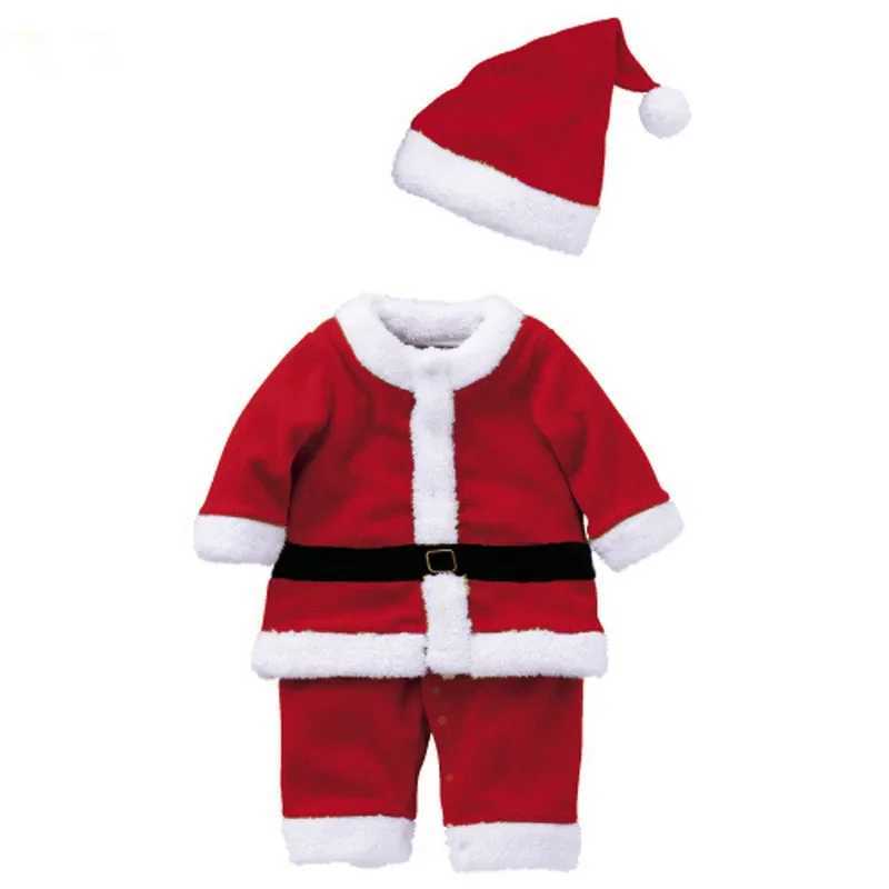 Childrens Santa Claus set Christmas clothing for boys and girls New Years childrens clothing set W241213
