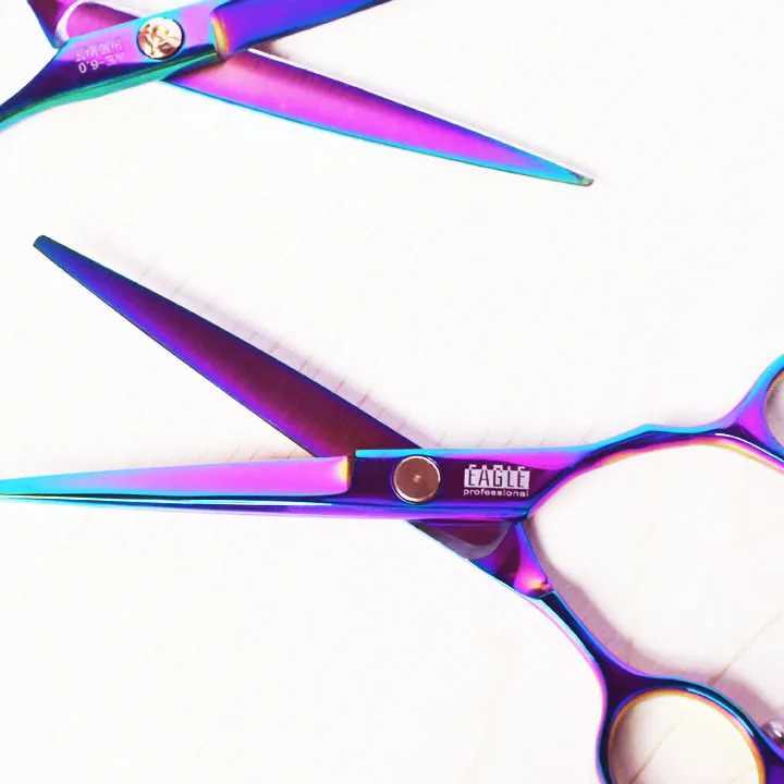 Newly arrived Purple Titanium 6.0-inch high-quality hair salon products hot selling hair clippers M241213