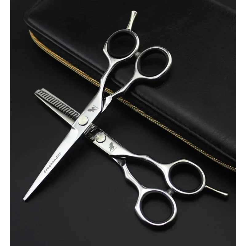 New Arrival Professional Japanese 4cr 6-inch black barber barber Z241213