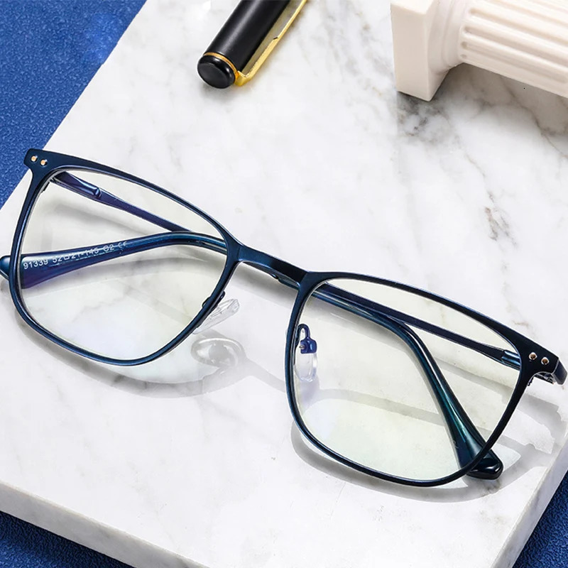KANDREA Fashion Mens Ultralight TR90 Metal Myopia Glasses Frame Full Glasse 91339 241213