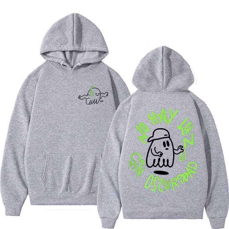 Rap singer Feid Ferxxo Mor No Le Temas A La Oscillidad mens hoodie womens retro hoodie casual wool zipper sweatshirt W241213