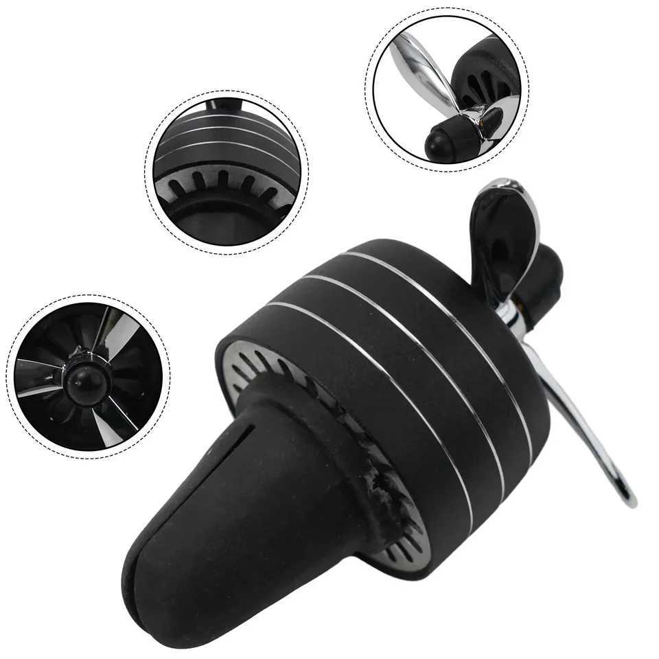 Car Air ener Rotating LED Fragrance Dispenser Fragrance Car Propeller Air Outlet 3-leaf Fan Car Diffuser For Air VentXJ241213