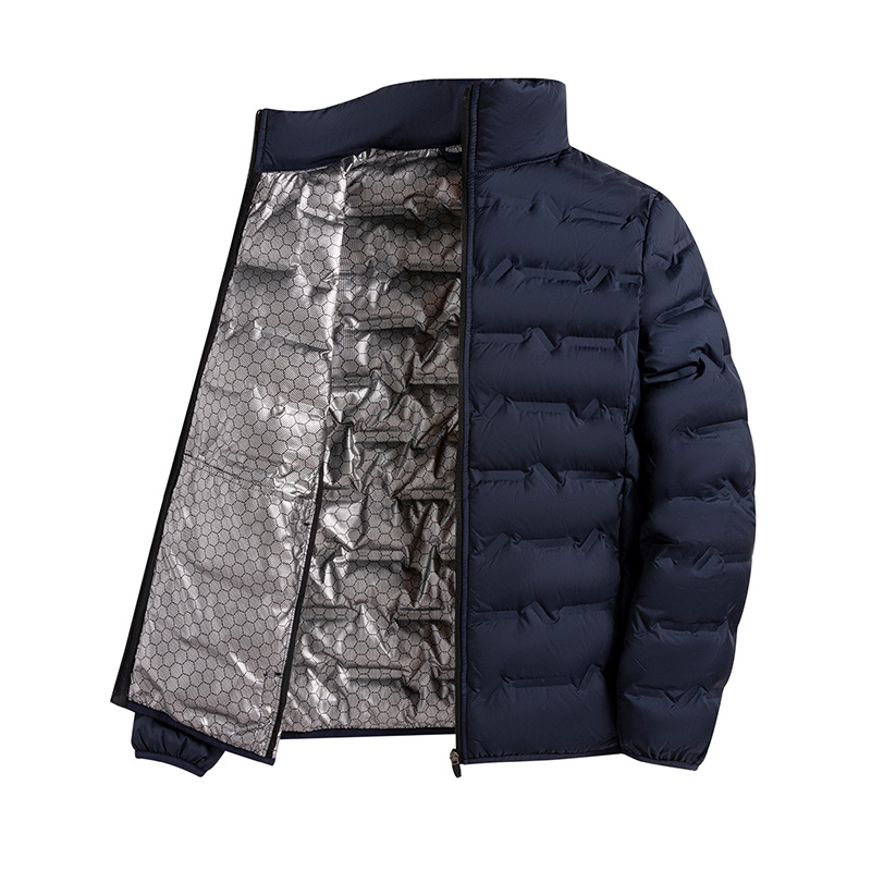 M12125 Winter down jacket men's warm casual thin white duck down jacket men's coat