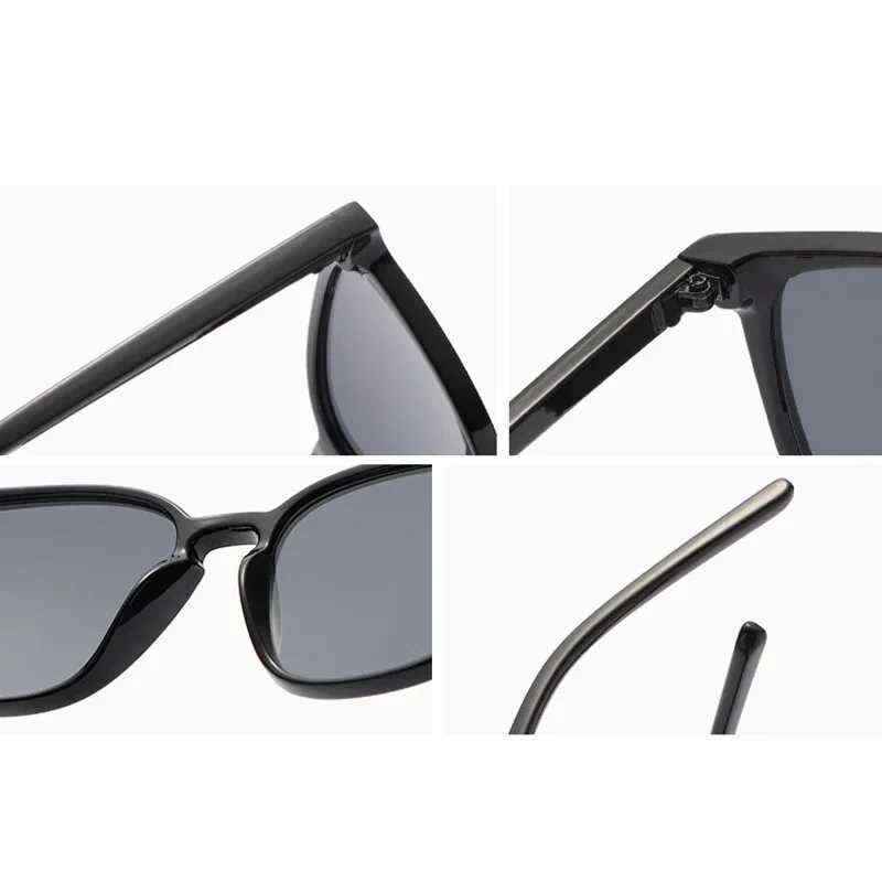 2024 Fashion Square Sunglasses Woman Retro Brand Designer Shades Sun Glasses Female Black Vintage Cat Eye Driving Oculos De SolX241213