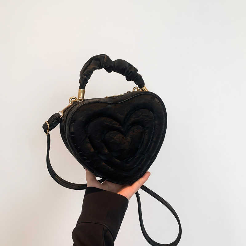 Love bag for women new hard shell heart shaped candy colored shoulder bag Fashion diagonal cross bag couple womens handbag