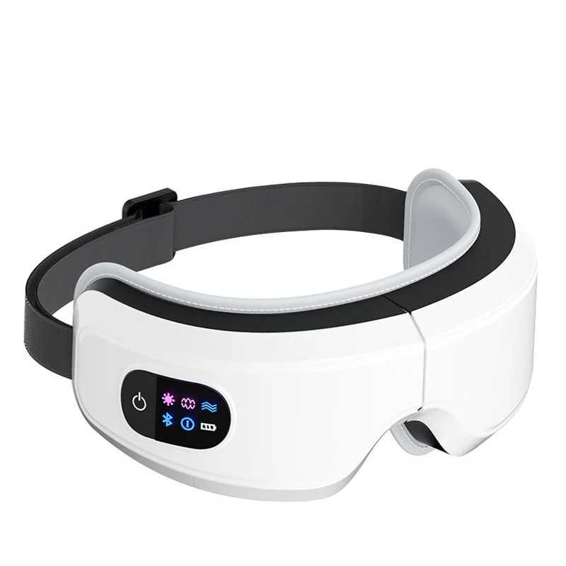 Eye Massager 16D Intelligent Airbag Vibration Ophthalmic Care Instrument with Bluetooth Eye Massager and Temples for Relaxation W241213