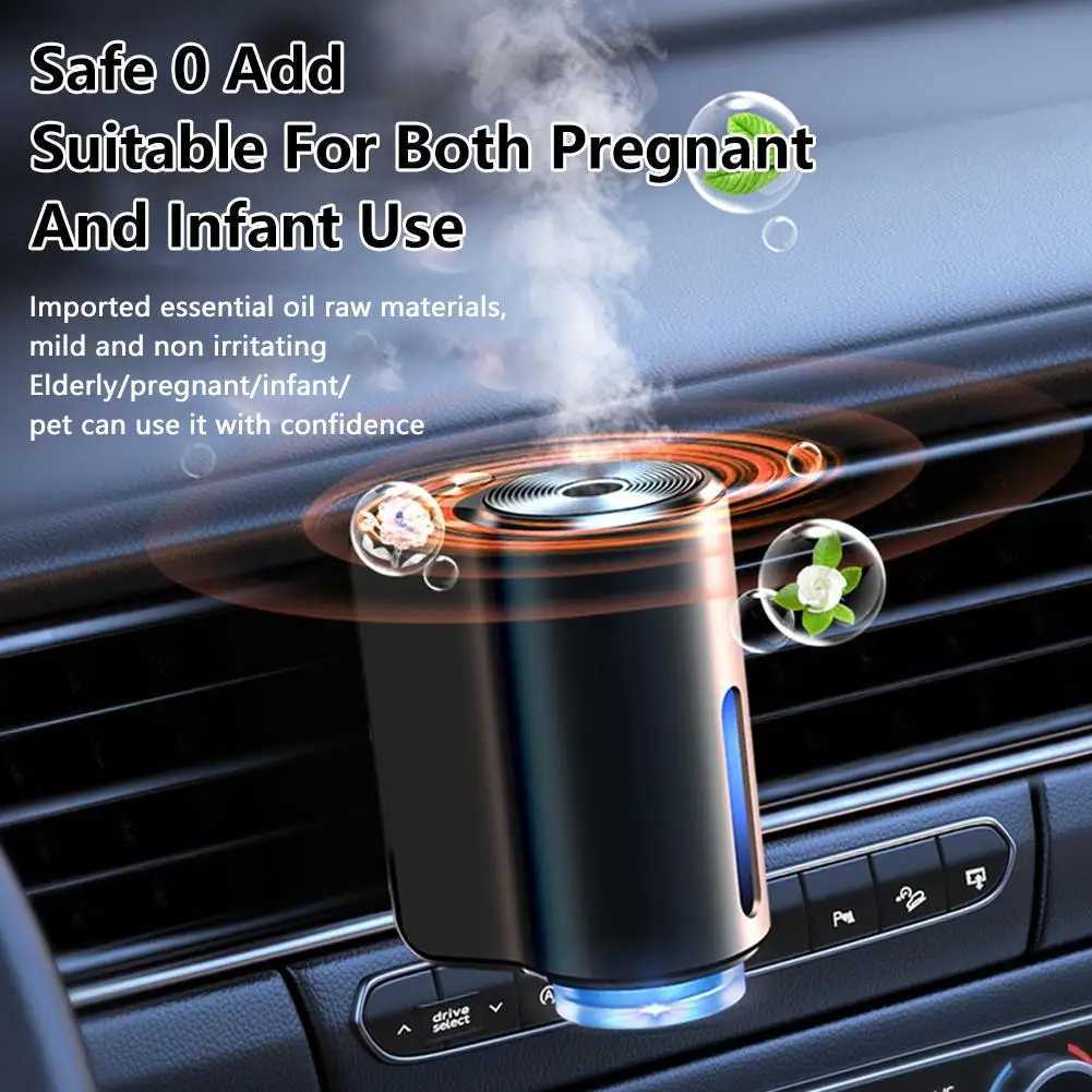 Car Electric Air Aroma Diffuser Air Vent Essential Oil ener Perfume Fragrance Air ener Car Interior AccessoriesXJ241213