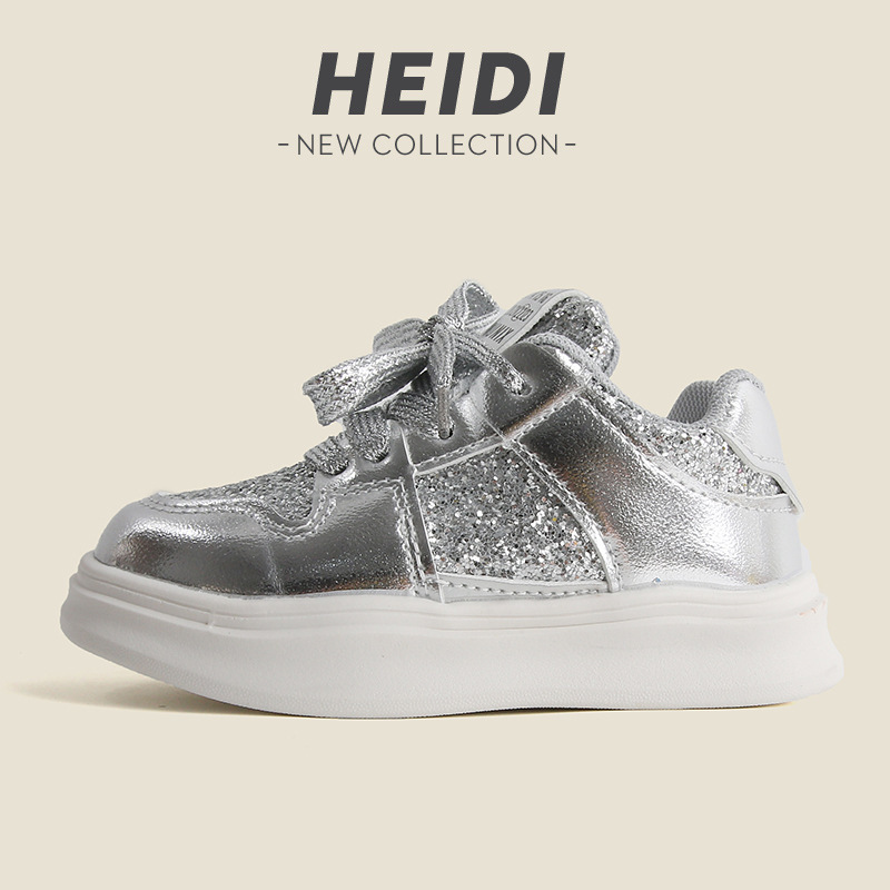 Kids Shoes Spring Autumn Toddler Girls Running Sport Sneakers Baby Children Boys Shoes Cutefeet Casual Flats Glitter Soft Sole Size 21 - 30