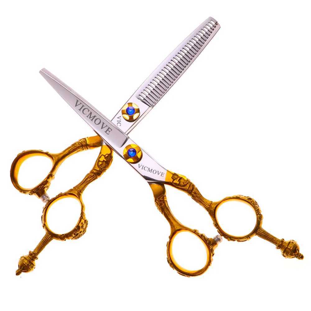 New Arrival Japan 6.0 Inch Professional Hairdressing Scissors Professional Barber Scissors Set Hair Cutting Shears Scissor Haircut Z241213