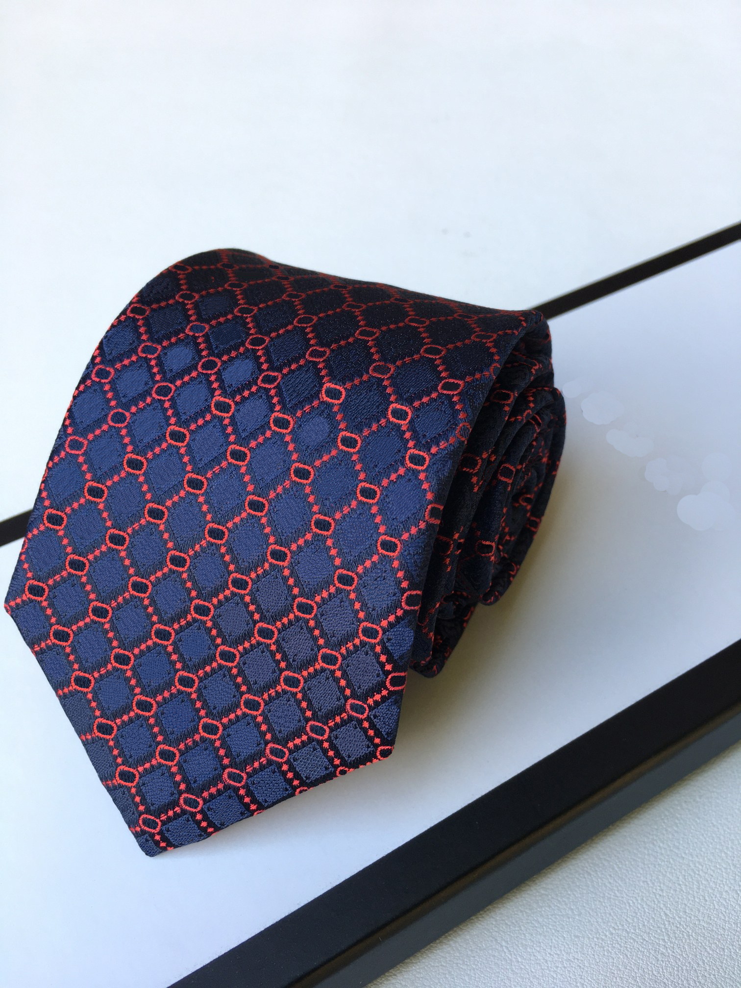 2025 Fashion Neck Ties Mens Designer Tie Luxury Suit NeckTies For Men Necktie Wedding Business Jacquard Neck Ties with box 88141