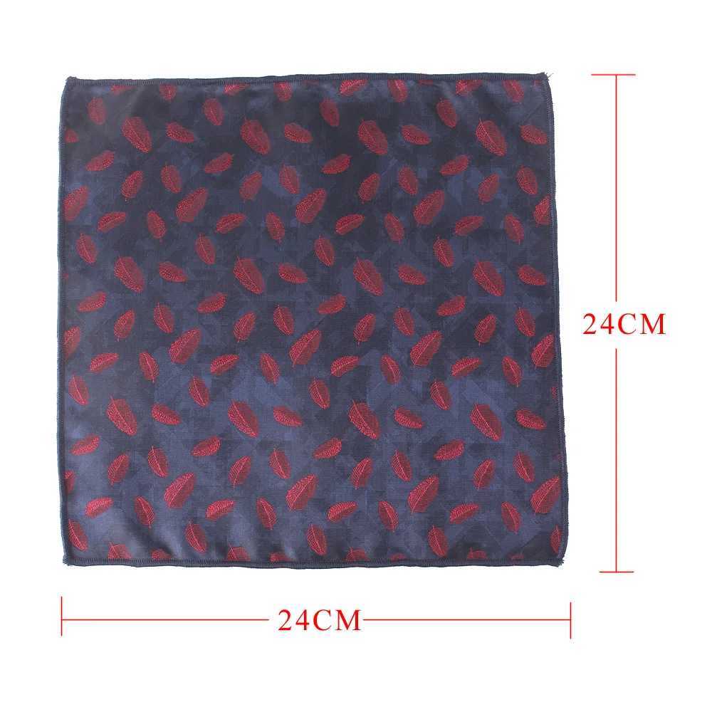 New Striped Pocket Square For Men Women Suits Chest Towel Hanky Wedding Hankies Mens Handkerchief Floral Pocket Towel For Gifts W241213