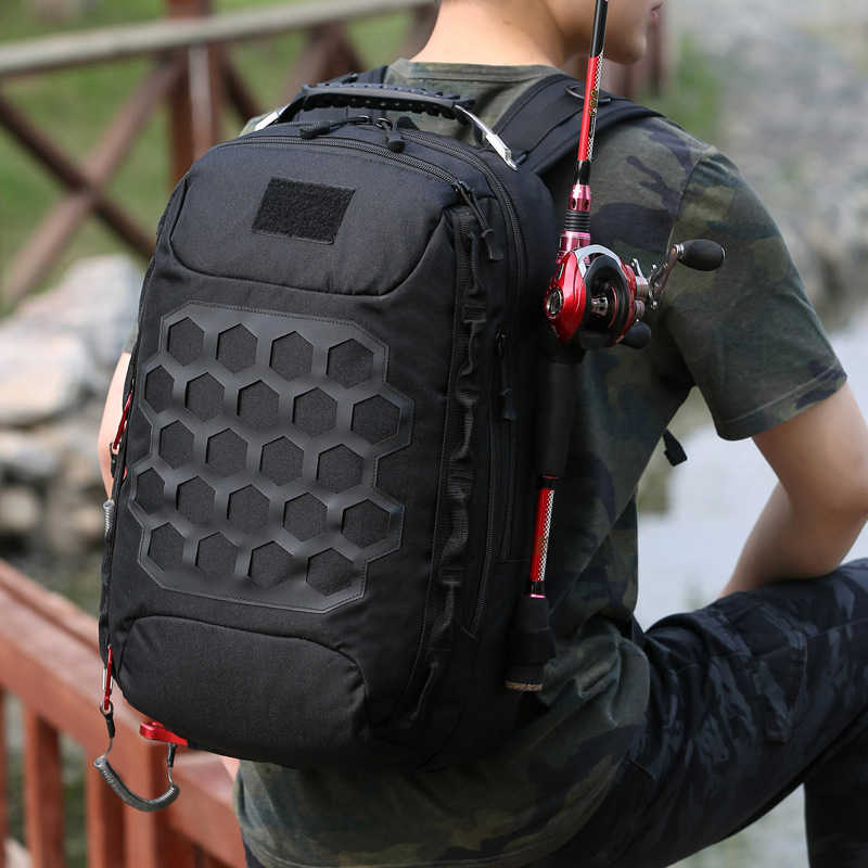 Luya backpack outdoor mountaineering backpack large capacity travel sports backpack men's multifunctional tactical Bag 241215