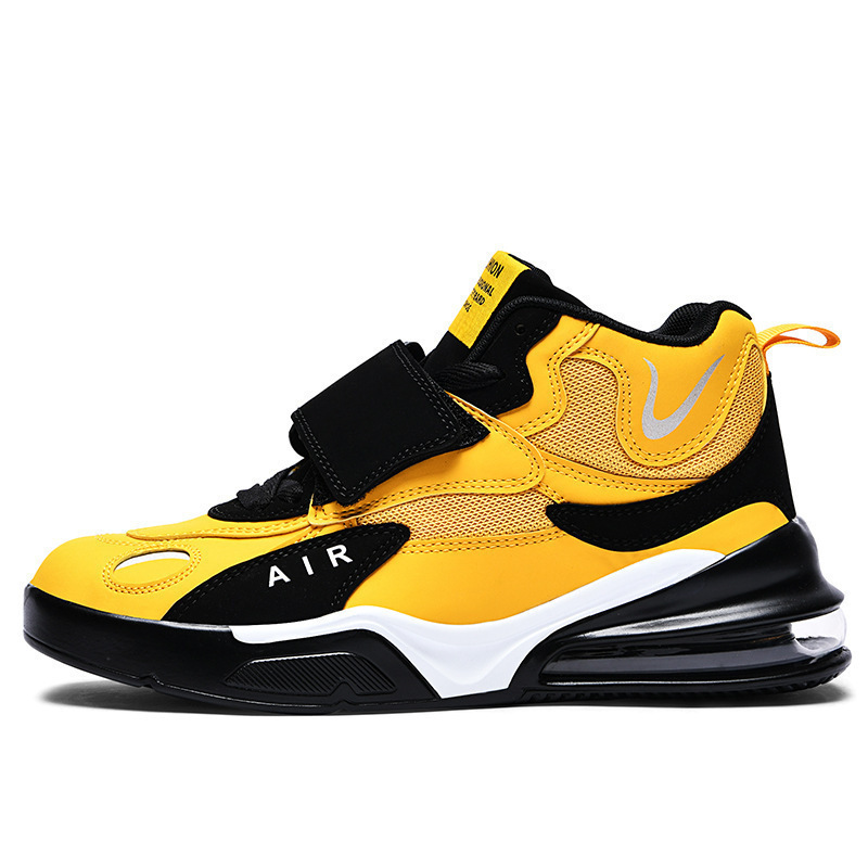 spring autumn black and white panda color men's high-top shock absorption designer sports size 37-45 non-slip shoes