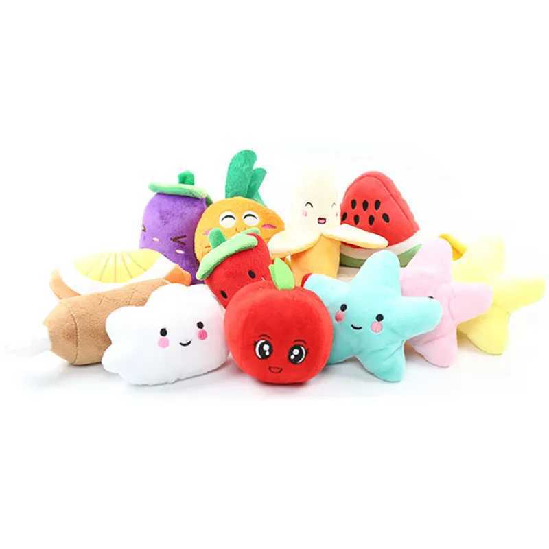 3D simulation of chicken legs fruits animals dog toys stuffed and squeezed pet toys plush puzzles dog chewing and squeezing toys X241213