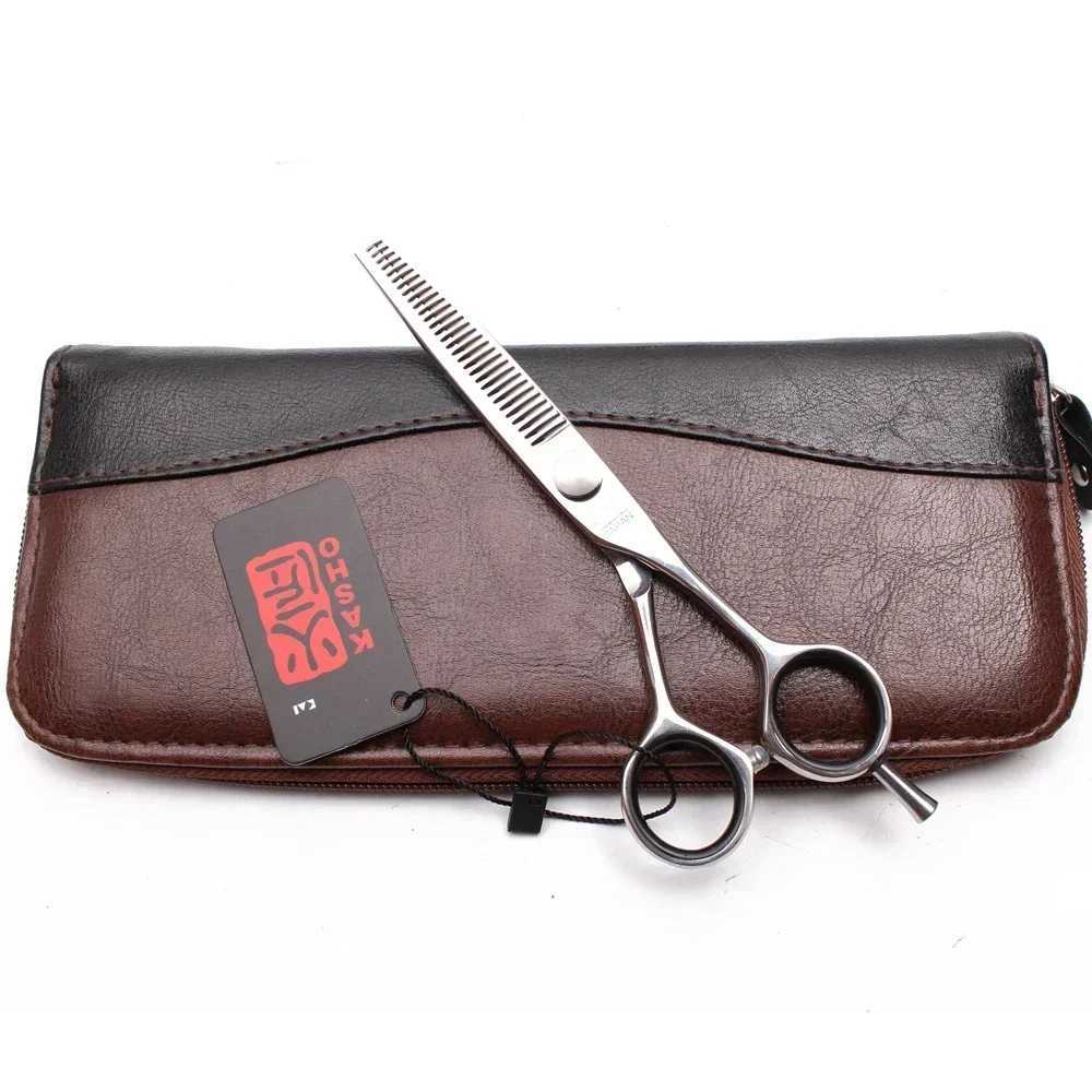 New Arrival Professional Hairdressing Scissors 5.5 6 Japan Stainless Hair Cutting Scissors Thinning Shears Barber Strong Dropshipping H1021 Z241213