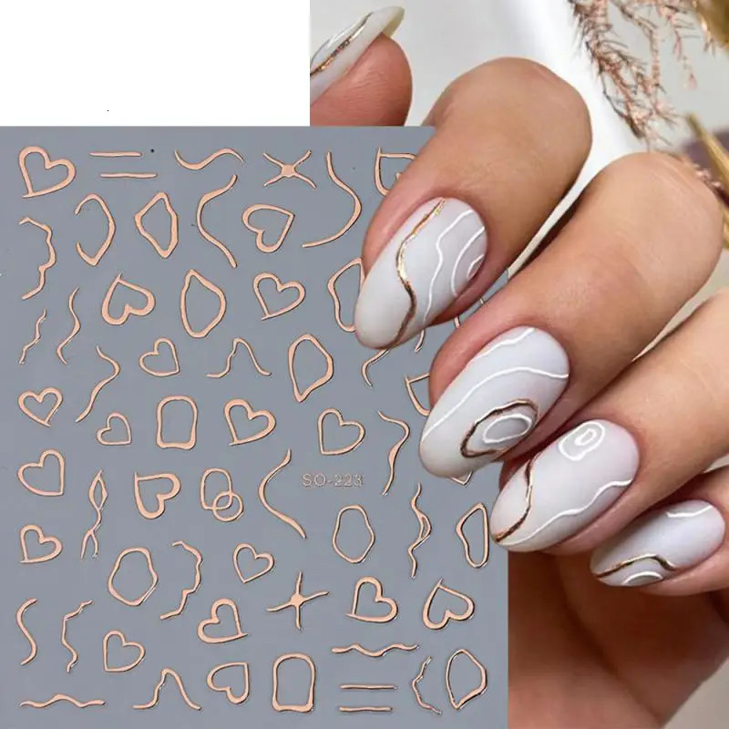 Nail Patch 3D Multi purpose Nail Tool Nail Stickers Laser Beauty Nail Decoration Colorful Nail Art Embossing 241205