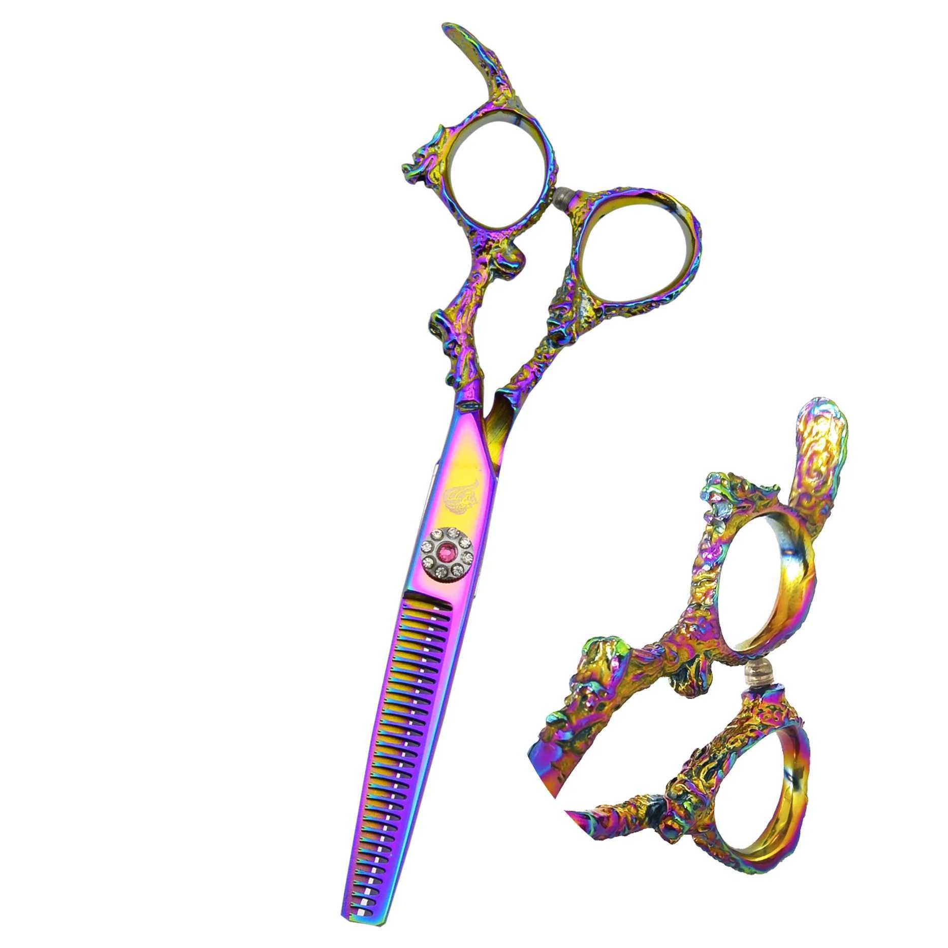 New Arrival 6 Uniwinlions Pink Shaver Hair Clipper Professional Hair Clipper Hair Salon Supplies Thin Rainbow Clipper Z241213