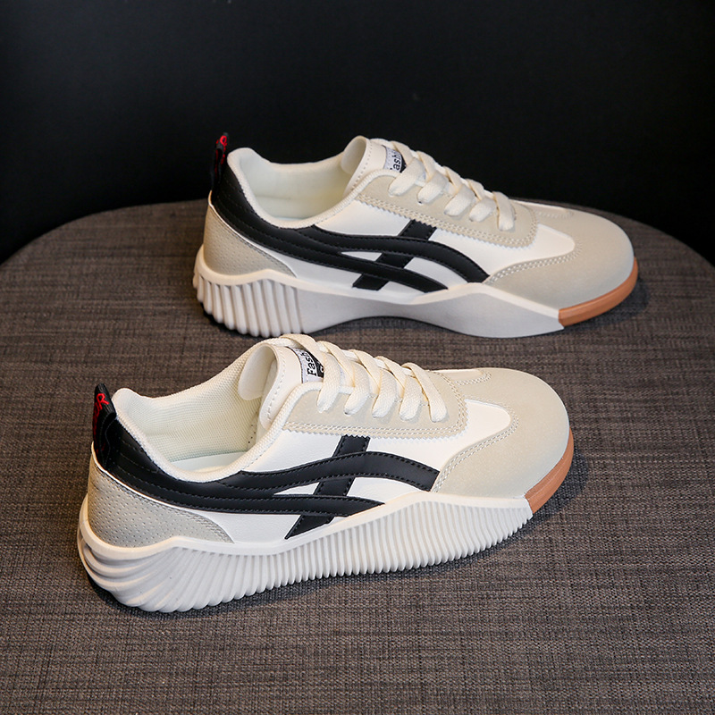 Women's comfortable casual sports single shoes Breathable casual student board shoes ladies running shoes