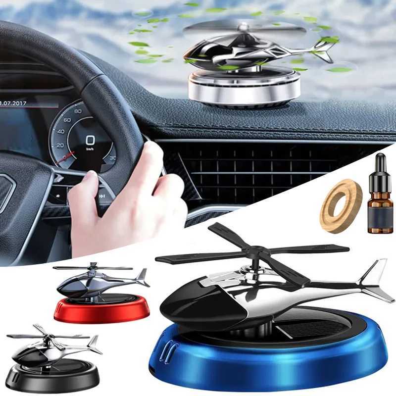 Car Air ener Solar Power Rotating Heliter Car Fragrance Perfume Solar Automobile Aroma Diffuser Auto Office DecorationXJ241213