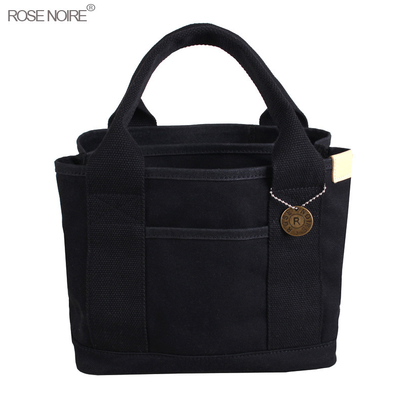 Direct Hot Selling Japanese Lotte High-End Bento Handbag, 16A Canvas Women's Bag, Handbag