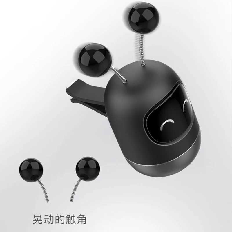 Cute Robot Aroma Auto Air Outlet Perfume Long-lasting Fragrance Clip Diffuser + Solid Car PerfumeXJ241213