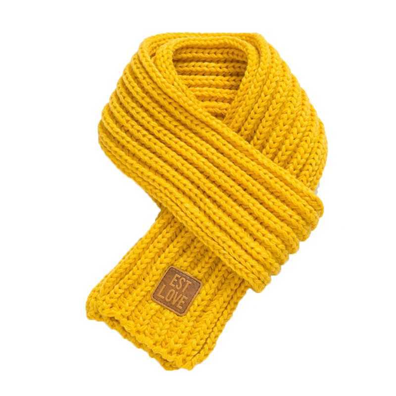 Scarves Wraps Kids Scarf Boys Girls Baby Winter Warm Scarf Women Knit Shawl Scarf Children Neck Collar Keep Warm Accessories Cheap Parent H241213