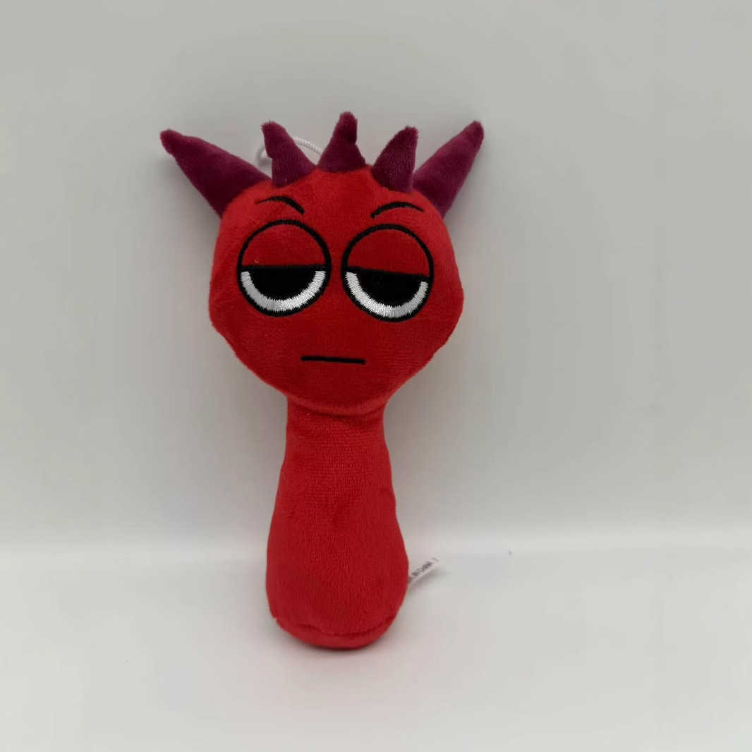Plush Dolls New Toy Sprunki Plush Rhythm Box Doll Plush Toy Incredibox