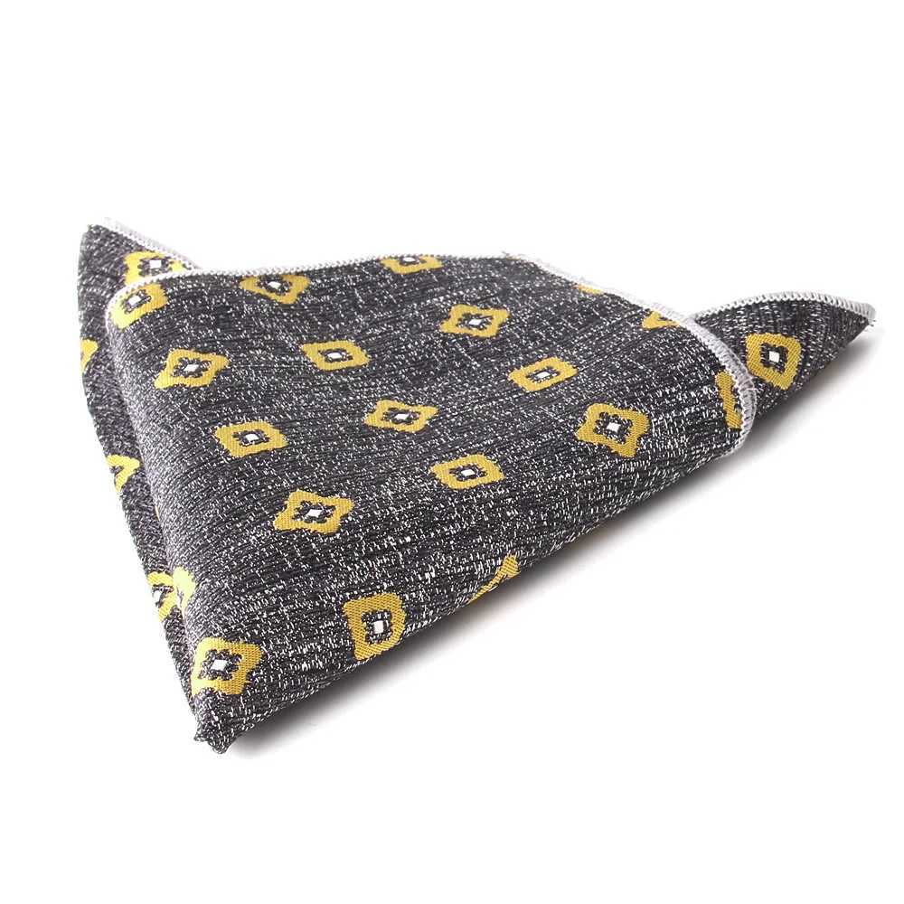 New Flower Pocket Square Mens Paisley Chest Towel Wedding Kerchie Mens Hanky Mens Handle Chief Striped Pocket Towel W241213
