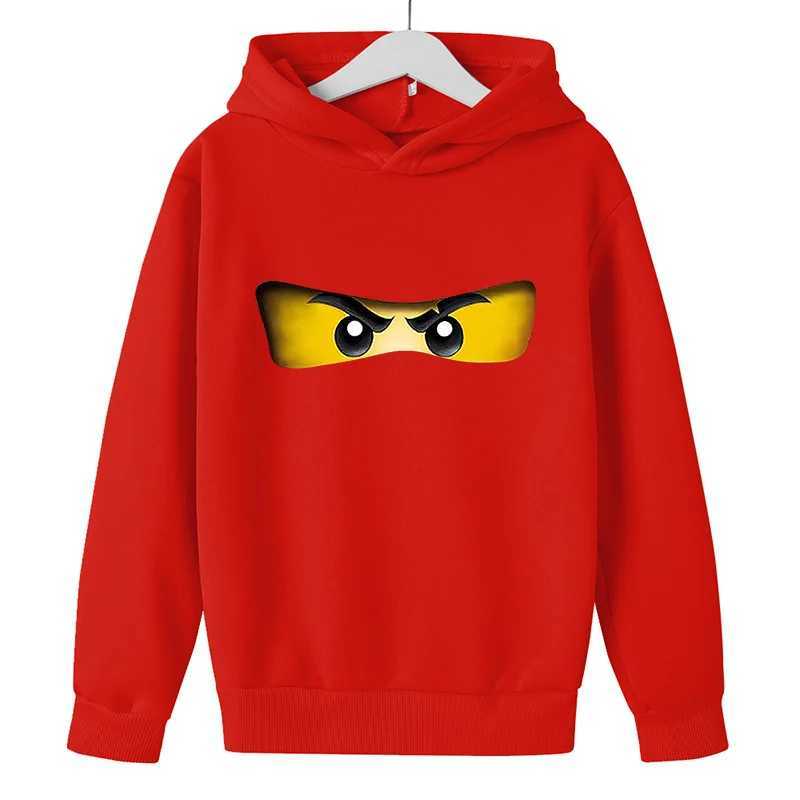 Popular autumn and winter games childrens sleeping wool set 3-14 year old childrens pullover male baby casual warmth W241213