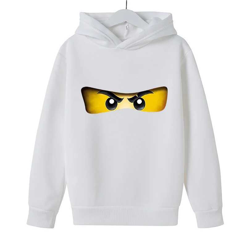 Popular autumn and winter games childrens sleeping wool set 3-14 year old childrens pullover male baby casual warmth W241213